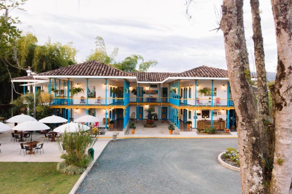 Hotel Hacienda Santa Clara سانتا روزا دي كابال المظهر الخارجي الصورة